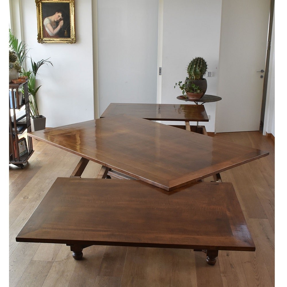 TAV36 1 large antique furniture table extensible walnut table 19th century.jpg